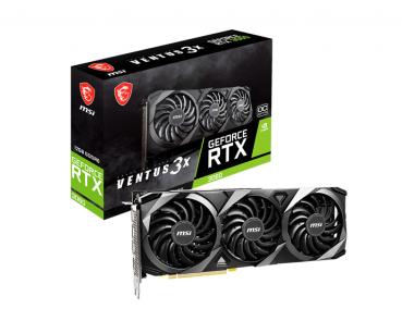 Grafikkarte  MSI GeForce RTX 3060 VENTUS 3X OC 12GB GDDR6