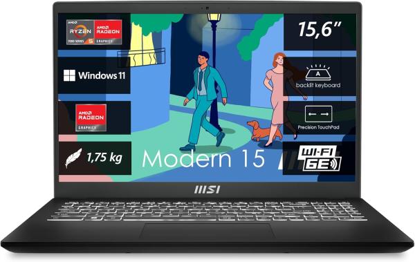 Notebook MSI Modern 15 Lifestyle (NEU)